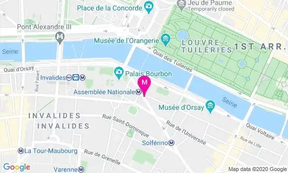 Localisation Dr Guy Bercau