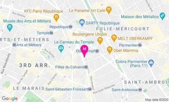Localisation Dr Paul Fava