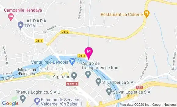 Localisation Dr Jean Pierre Ado