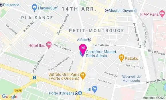 Localisation Dr Nathalie Fonder Serkine