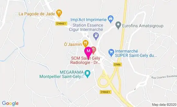 Localisation Dr Nicolas Ryo
