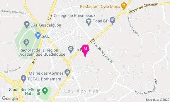 Localisation Dr Josiane Clepier