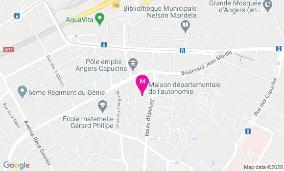 Localisation Dr Jean Paul Farge