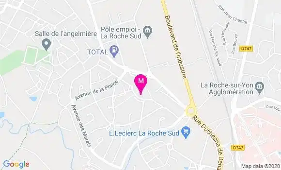 Localisation Dr Philippe Bousseau