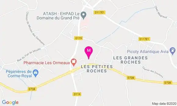 Localisation Dr Philippe Fleury