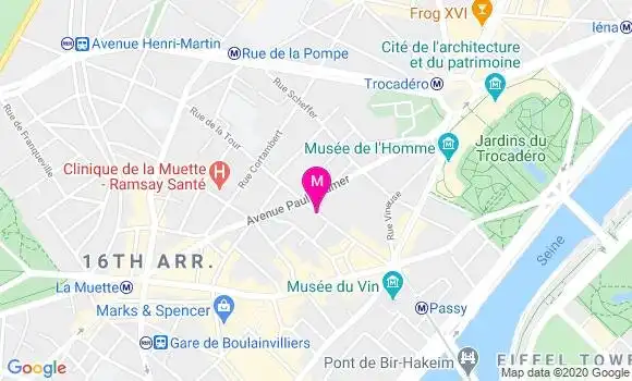 Localisation Dr Alain Pigne