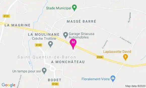 Localisation Dr Grégoire Nivelle