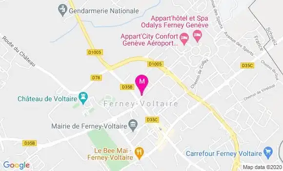 Localisation Dr Laurent Ejnes