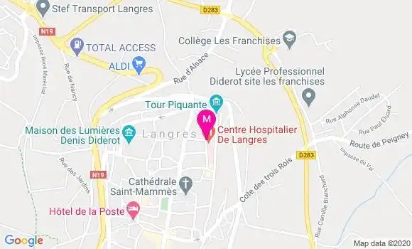 Localisation Dr Roland Ognong Boulemo