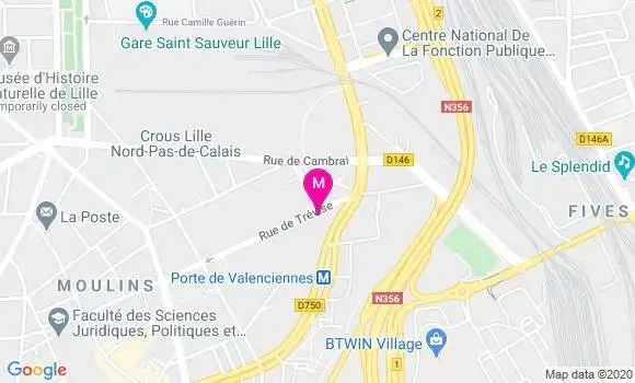Localisation Dr Philippe D