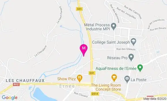 Localisation Dr Olivier Marinoni