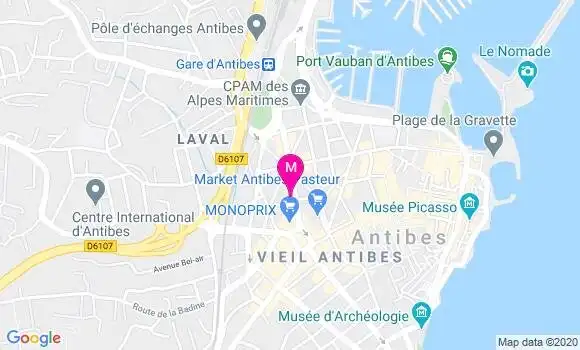 Localisation Dr Thierry Faraut