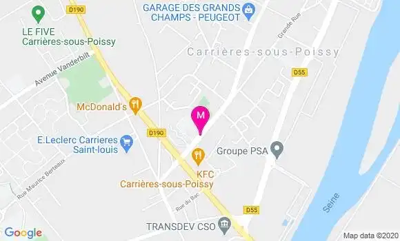 Localisation Dr Michel Constant