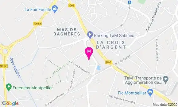 Localisation Dr Jean Michel Faure