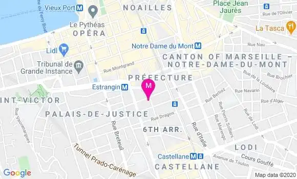 Localisation Dr Bernard Blanc