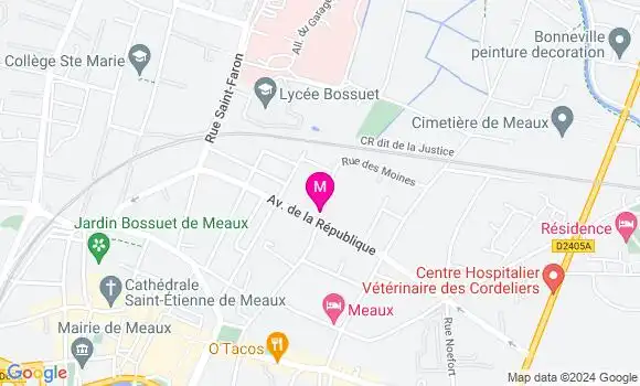Localisation Dr Fabien Varnoux