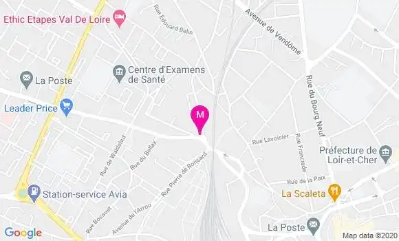 Localisation Dr Françoise Meriadec