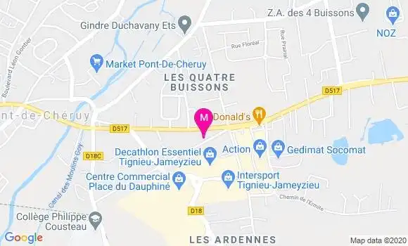 Localisation Dr Patrick Fliti