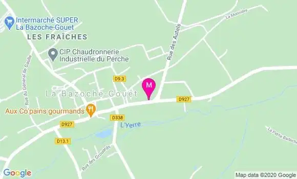 Localisation Dr Philippe Grohando