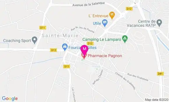 Localisation Dr Fabien Cachia