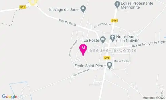 Localisation Dr Claude Nedelec