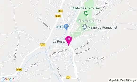 Localisation Dr Géraldine Arnaud