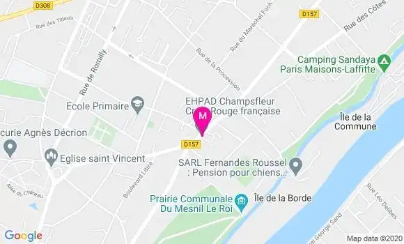 Localisation Dr Jacques Meyer