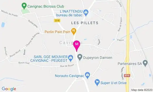 Localisation Dr Claire Nicolas
