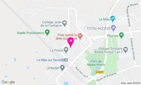 Localisation Dr Pascale Massy de la Chesneraye