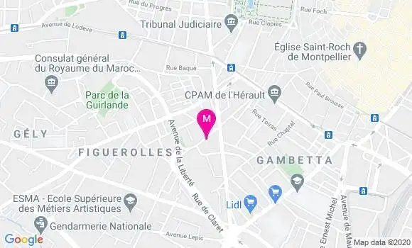 Localisation Dr Antoine Villadoro