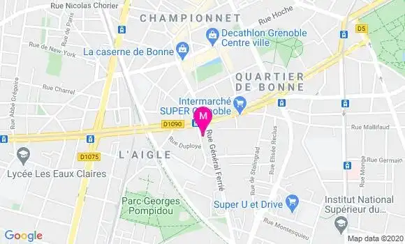 Localisation Dr Denis Chevalier