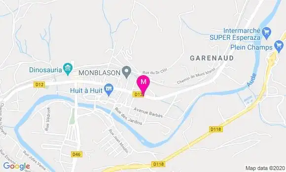 Localisation Dr Cécile Grand