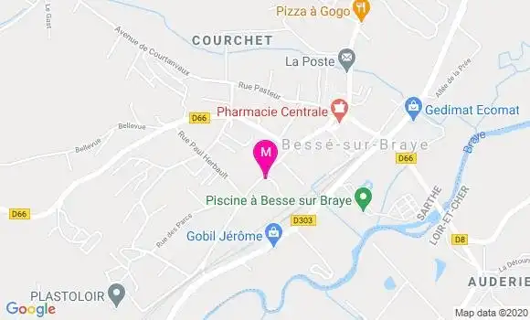 Localisation Dr Eric Lefebvre