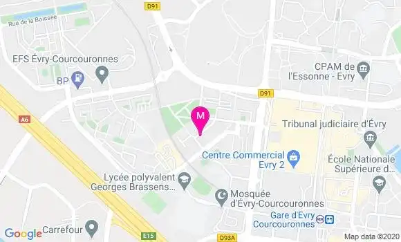Localisation Dr Valérie Humblot Bayard