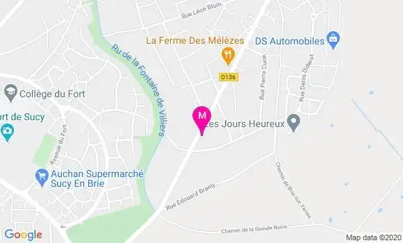 Localisation Dr Maud Benattar