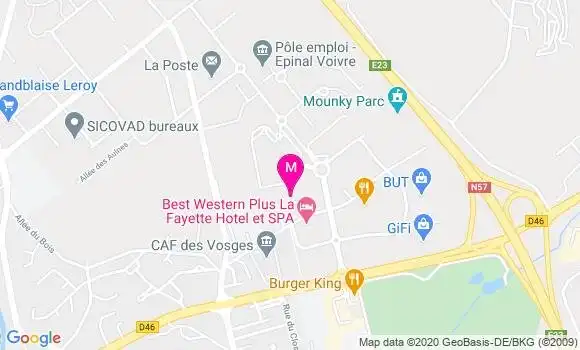 Localisation Dr Laurent Zimbris
