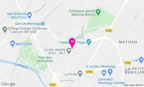 Localisation Dr Jean Yves Bihan