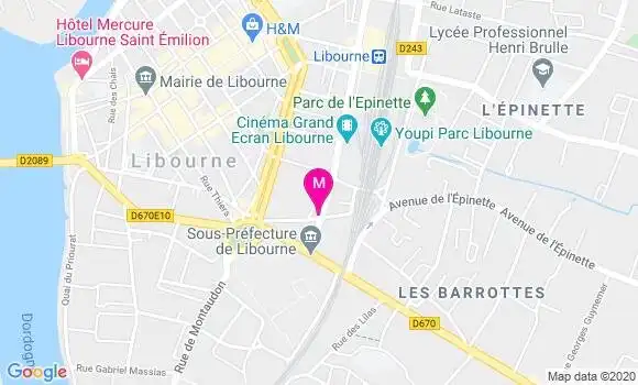 Localisation Dr Christophe Nutini