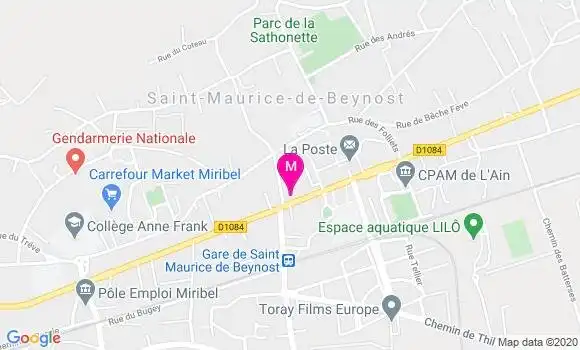 Localisation Dr Geneviève Jehle Murillon