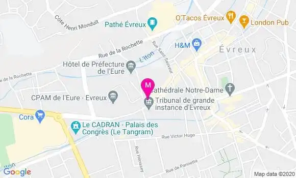 Localisation Dr Gilles Vachard