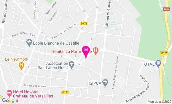 Localisation Dr Amina Teskouk