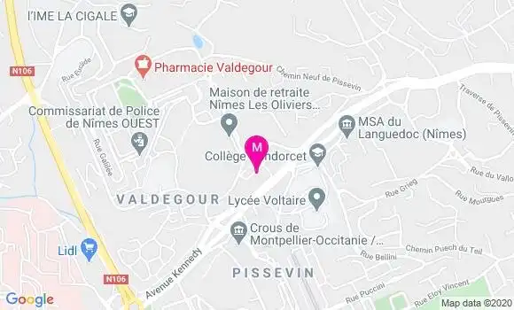 Localisation Dr Olivier Rousseau