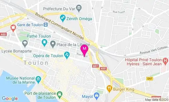 Localisation Dr Pierre Manaut
