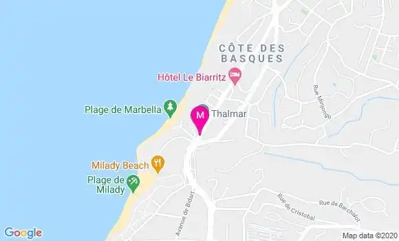 Localisation Dr Agnès Vivini Wardrop
