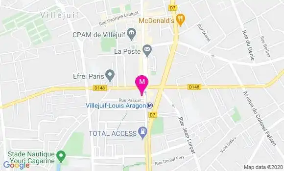 Localisation Dr Eric Hoze