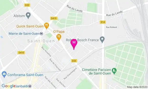 Localisation Dr Cyrille Collette