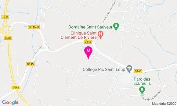 Localisation Dr Magali Moureau