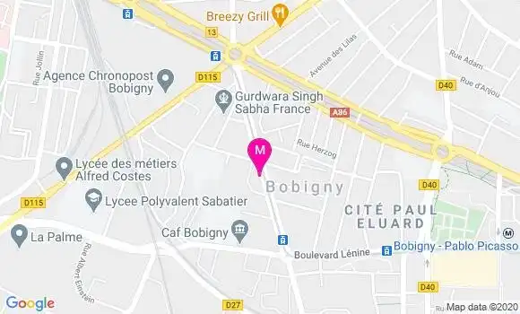 Localisation Dr Marc Roffi