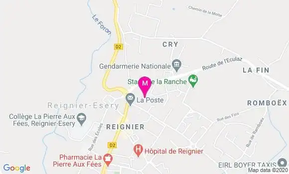 Localisation Dr Pierre Dechamboux