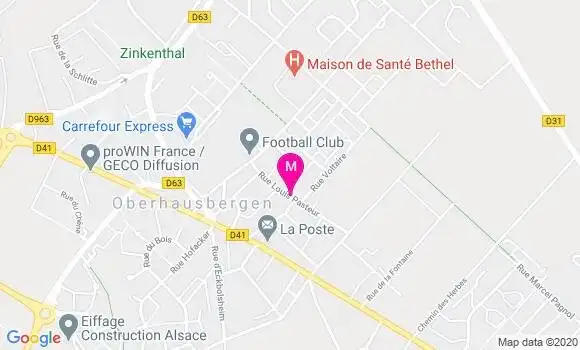 Localisation Dr Olivier Garbin